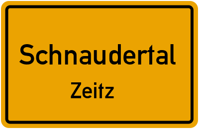 Straßenverzeichnis Schnaudertal Zeitz