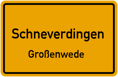 Straßenverzeichnis Schneverdingen Großenwede