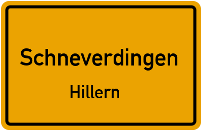 Straßenverzeichnis Schneverdingen Hillern