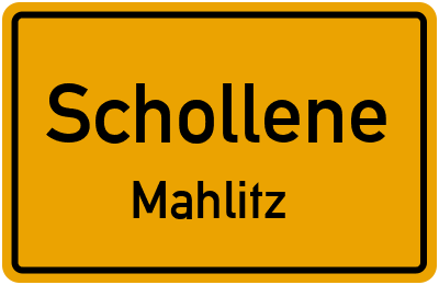 Straßenverzeichnis Schollene Mahlitz