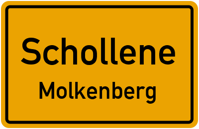 Straßenverzeichnis Schollene Molkenberg