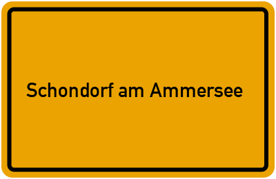 Schondorf am Ammersee in Bayern