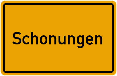 Schonungen in Bayern
