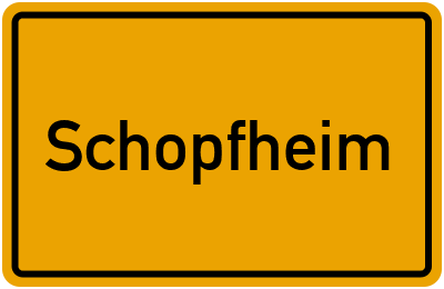 Branchenbuch Schopfheim, Baden-Württemberg