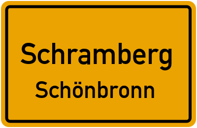 Straßenverzeichnis Schramberg Schönbronn