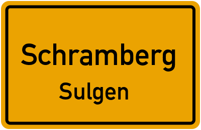 Straßenverzeichnis Schramberg Sulgen