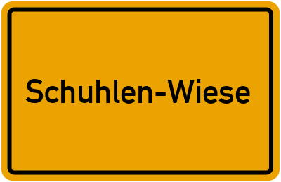 Schuhlen-Wiese in Brandenburg
