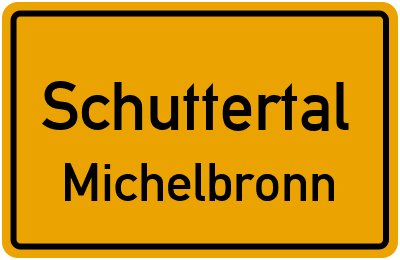 Straßenverzeichnis Schuttertal Michelbronn