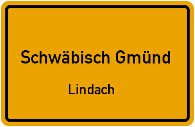 Straßenverzeichnis Schwäbisch Gmünd Lindach