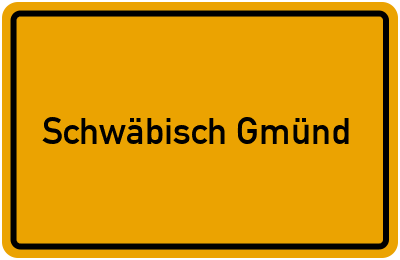 Schwäbisch Gmünd in Baden-Württemberg