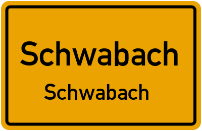 Straßenverzeichnis Schwabach Schwabach