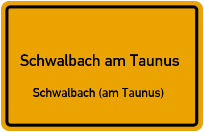 Straßenverzeichnis Schwalbach am Taunus Schwalbach (am Taunus)