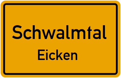 Straßenverzeichnis Schwalmtal Eicken