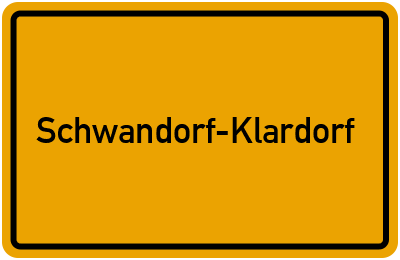Branchenbuch Schwandorf-Klardorf, Bayern