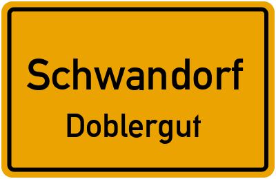 Straßenverzeichnis Schwandorf Doblergut