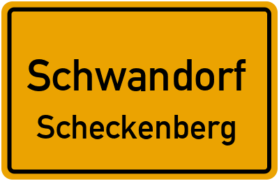 Straßenverzeichnis Schwandorf Scheckenberg