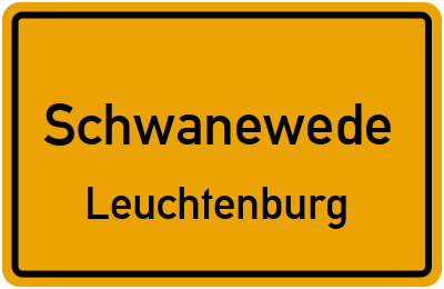 Straßenverzeichnis Schwanewede Leuchtenburg