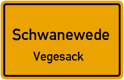 Straßenverzeichnis Schwanewede Vegesack