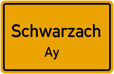 Straßenverzeichnis Schwarzach Ay
