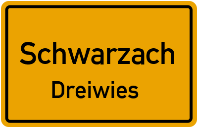 Straßenverzeichnis Schwarzach Dreiwies