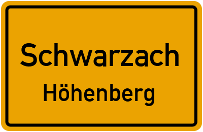 Straßenverzeichnis Schwarzach Höhenberg