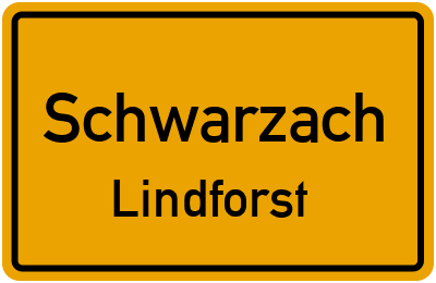 Straßenverzeichnis Schwarzach Lindforst