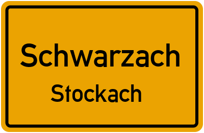 Straßenverzeichnis Schwarzach Stockach