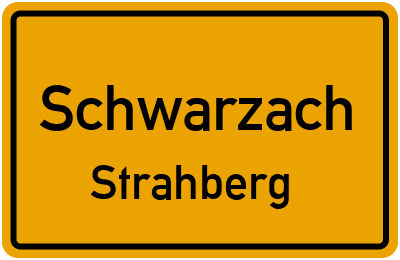 Straßenverzeichnis Schwarzach Strahberg