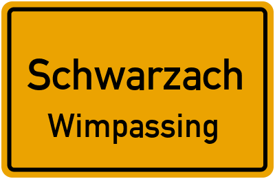 Straßenverzeichnis Schwarzach Wimpassing
