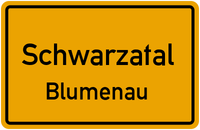 Straßenverzeichnis Schwarzatal Blumenau