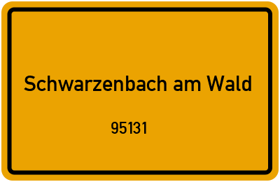 95131 Schwarzenbach am Wald