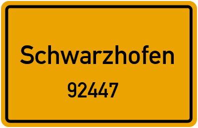 92447 Schwarzhofen