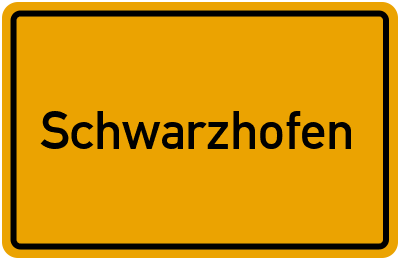 Branchenbuch Schwarzhofen, Bayern