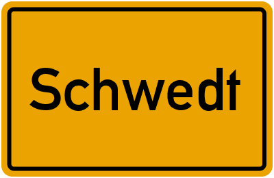 Branchenbuch Schwedt, Brandenburg