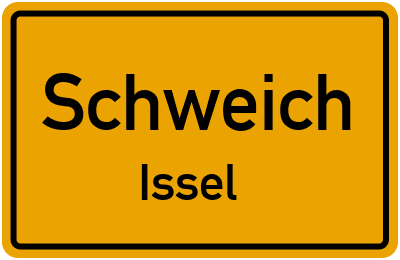 Straßenverzeichnis Schweich Issel