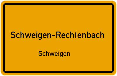 Straßenverzeichnis Schweigen-Rechtenbach Schweigen