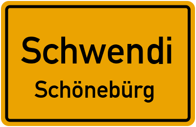 Straßenverzeichnis Schwendi Schönebürg