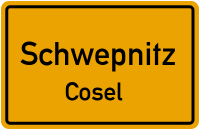 Straßenverzeichnis Schwepnitz Cosel