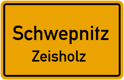 Straßenverzeichnis Schwepnitz Zeisholz