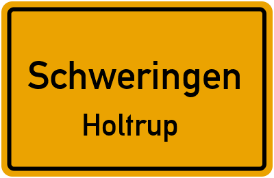 Straßenverzeichnis Schweringen Holtrup