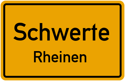 Straßenverzeichnis Schwerte Rheinen