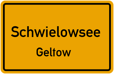 Straßenverzeichnis Schwielowsee Geltow