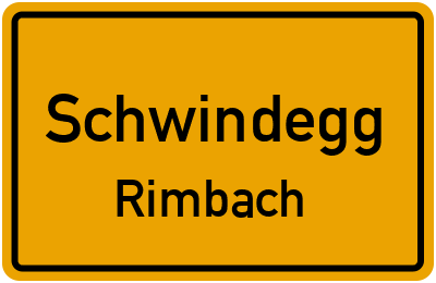 Straßenverzeichnis Schwindegg Rimbach