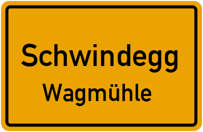 Straßenverzeichnis Schwindegg Wagmühle