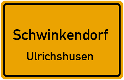 Straßenverzeichnis Schwinkendorf Ulrichshusen