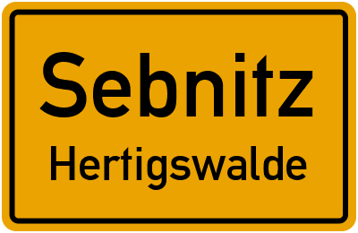Straßenverzeichnis Sebnitz Hertigswalde