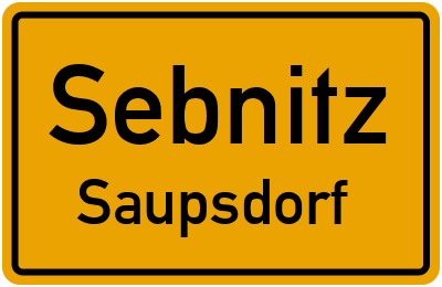 Straßenverzeichnis Sebnitz Saupsdorf