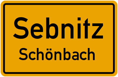 Straßenverzeichnis Sebnitz Schönbach