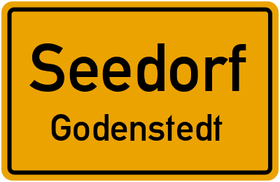 Straßenverzeichnis Seedorf Godenstedt