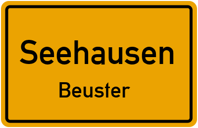 Straßenverzeichnis Seehausen Beuster
